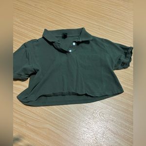 Target dark green shirt